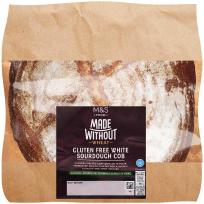 Gluten Free White Sourdough Cob